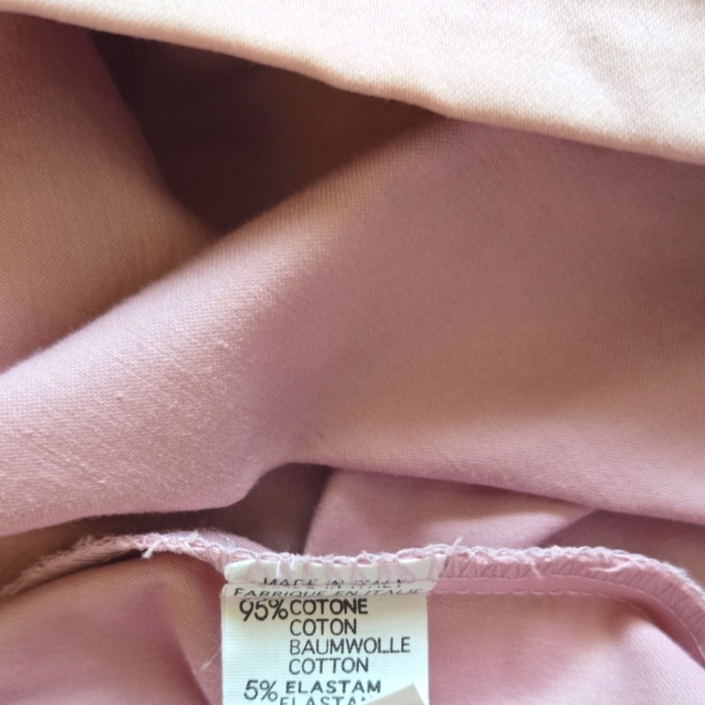 Extyn Pink Mini A-line Cotton Pleated Skirt Size 42 Euro - Picture 8 of 8